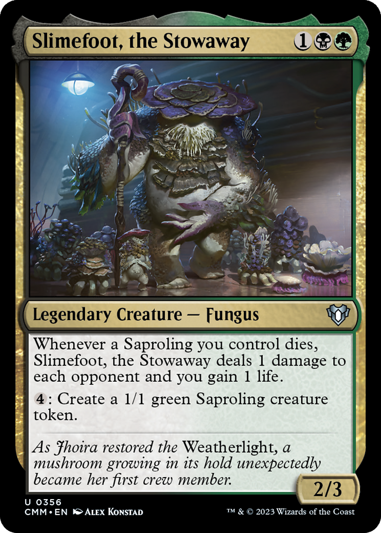 Slimefoot, the Stowaway [Commander Masters] | Webway Games