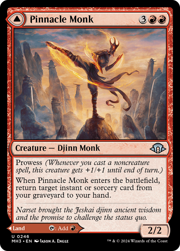Pinnacle Monk [Modern Horizons 3] | Webway Games