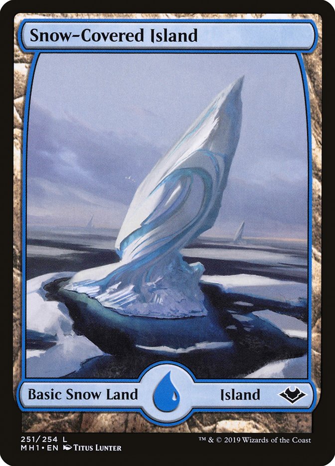 Snow-Covered Island [Modern Horizons] | Webway Games