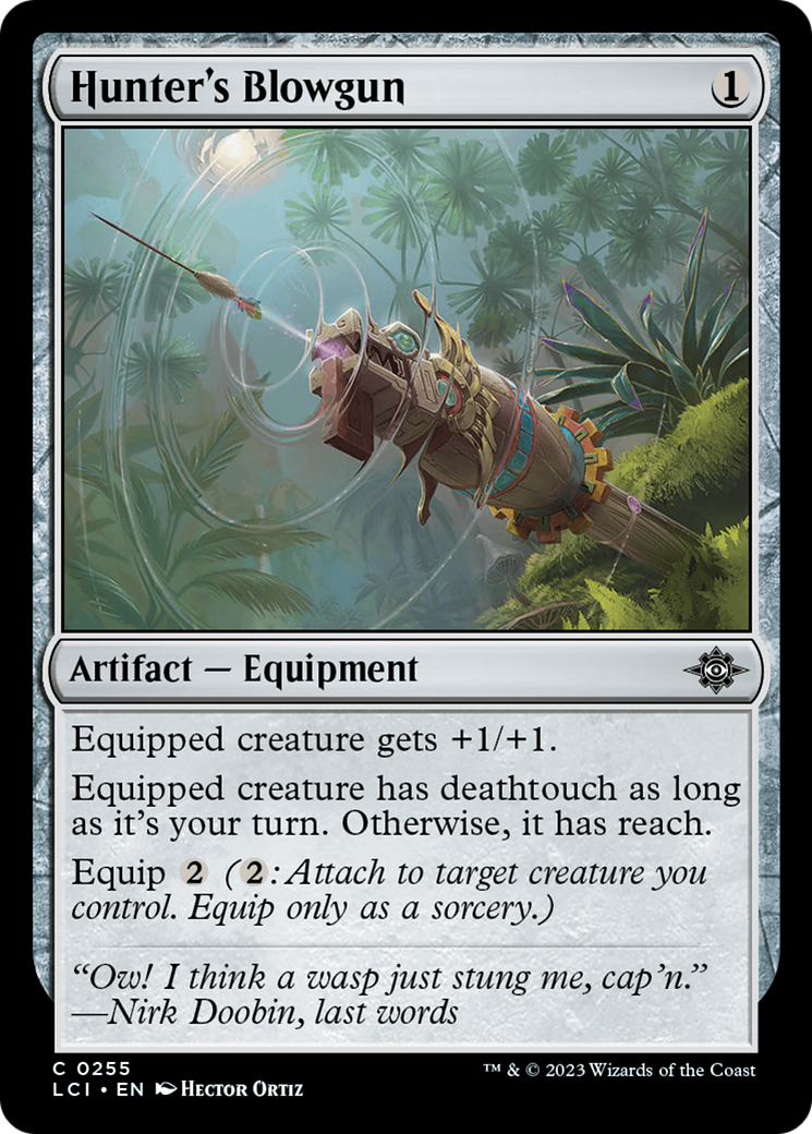 Hunter's Blowgun [The Lost Caverns of Ixalan] | Webway Games