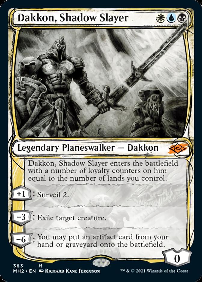 Dakkon, Shadow Slayer (Sketch) [Modern Horizons 2] | Webway Games