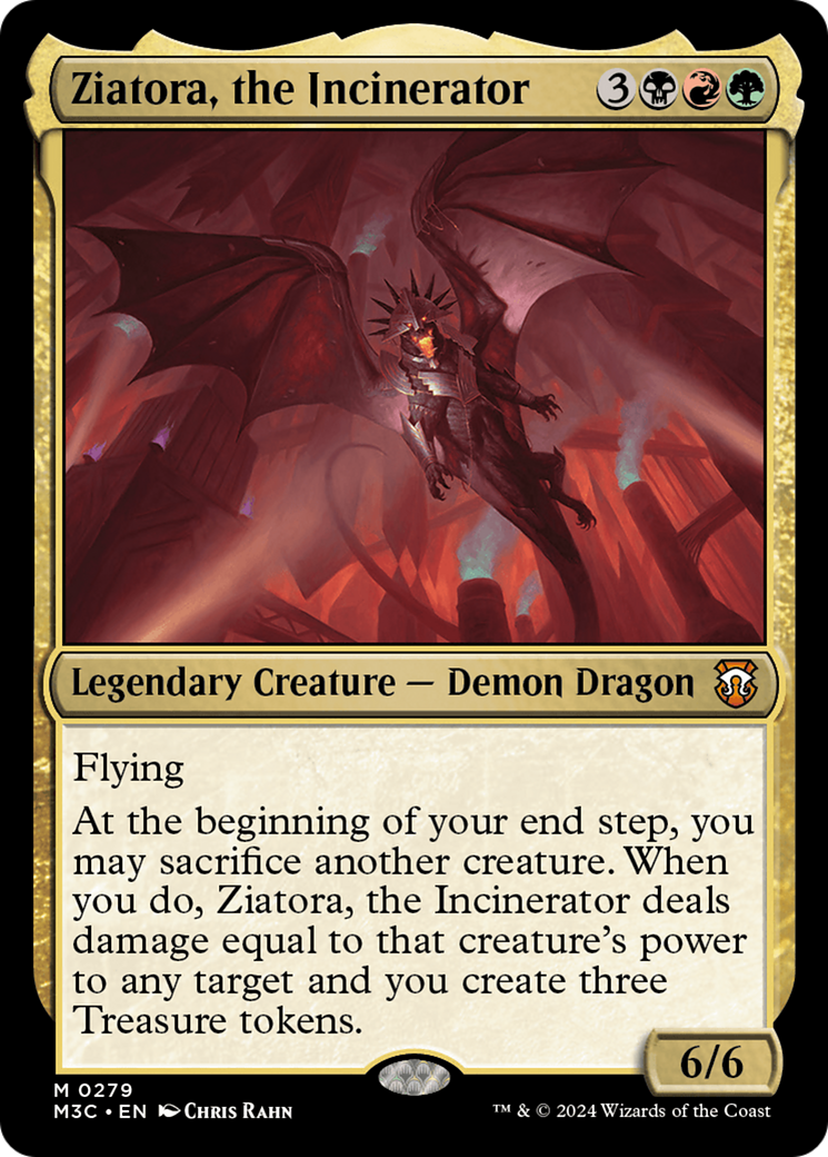 Ziatora, the Incinerator [Modern Horizons 3 Commander] | Webway Games