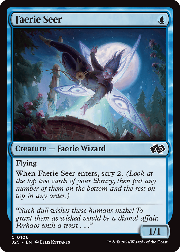 Faerie Seer [Foundations Jumpstart] | Webway Games