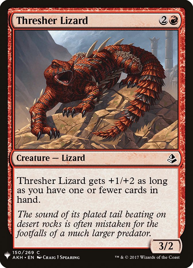 Thresher Lizard [Mystery Booster] | Webway Games