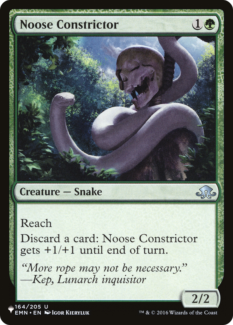 Noose Constrictor [The List] | Webway Games
