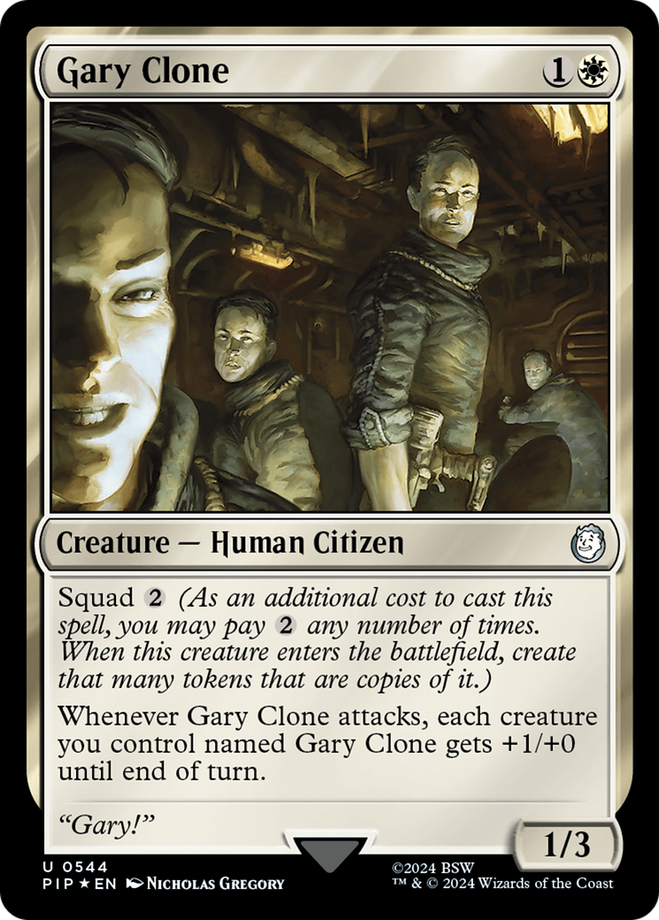 Gary Clone (Surge Foil) [Fallout] | Webway Games