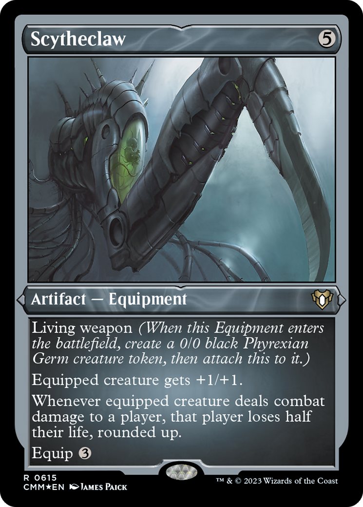 Scytheclaw (Foil Etched) [Commander Masters] | Webway Games