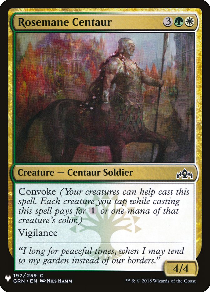 Rosemane Centaur [Mystery Booster] | Webway Games
