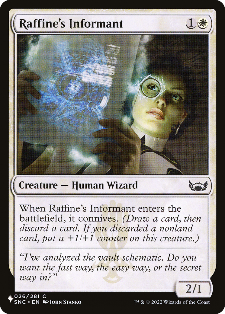 Raffine's Informant [The List] | Webway Games