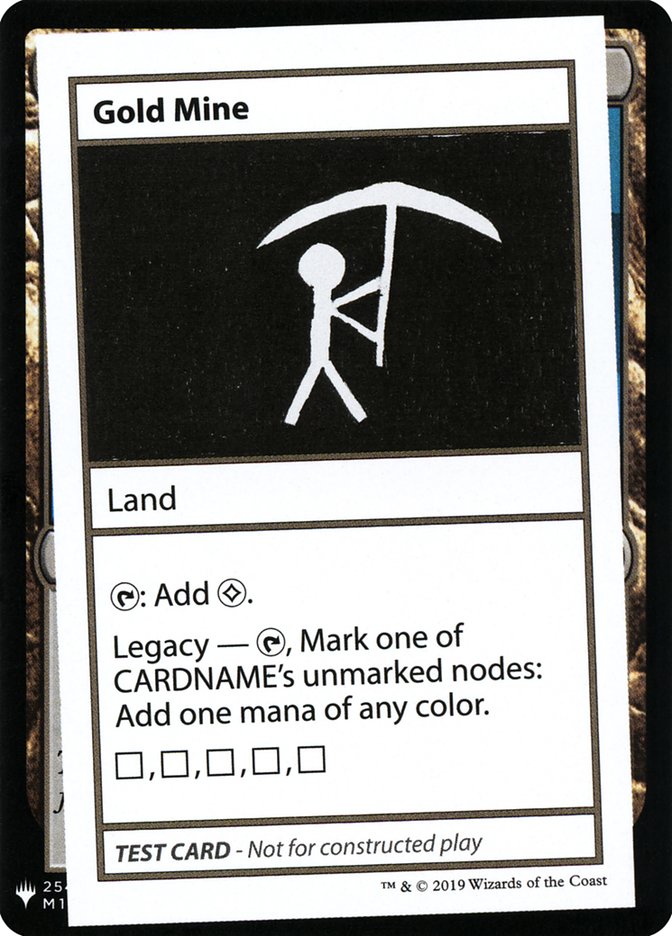 Gold Mine [Mystery Booster Playtest Cards] | Webway Games