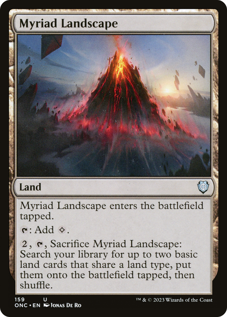 Myriad Landscape [Phyrexia: All Will Be One Commander] | Webway Games