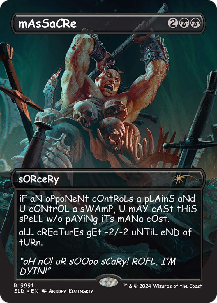 mAsSaCRe [Secret Lair Drop Series] | Webway Games
