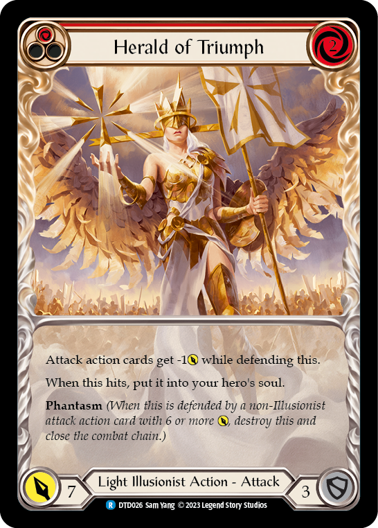 Herald of Triumph (Red) [DTD026] (Dusk Till Dawn) | Webway Games