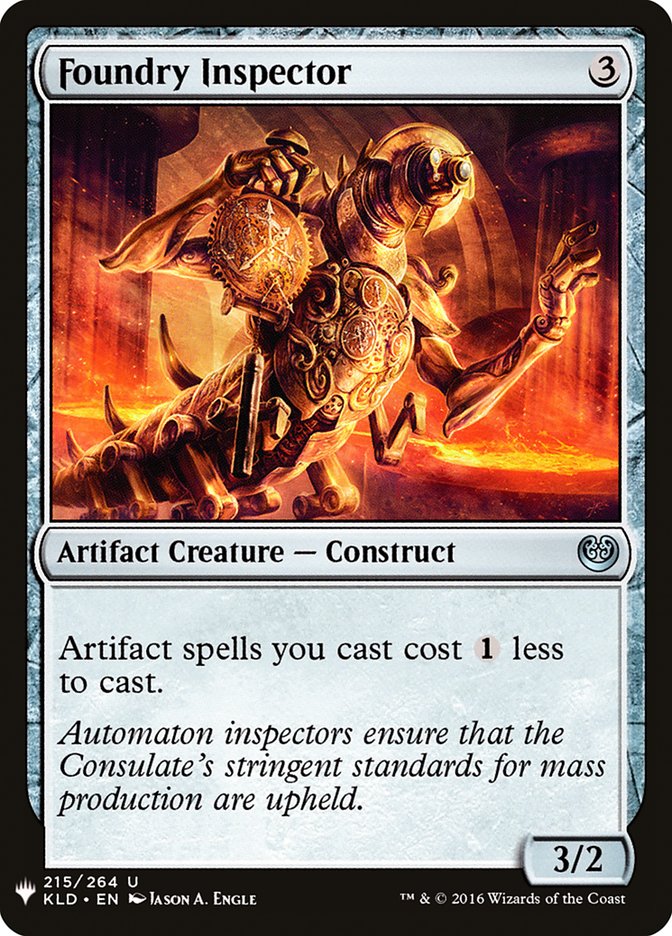 Foundry Inspector [Mystery Booster] | Webway Games