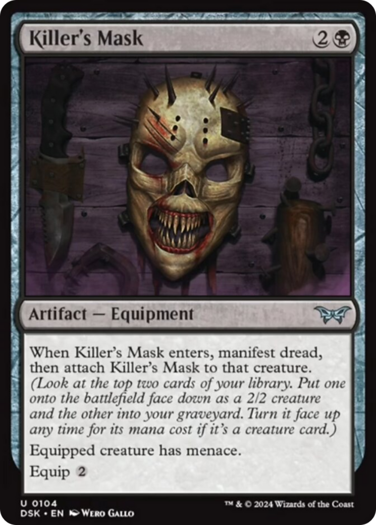 Killer's Mask [Duskmourn: House of Horror] | Webway Games