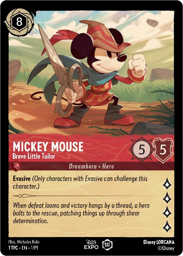 Mickey Mouse (1) [D23 Promos] | Webway Games