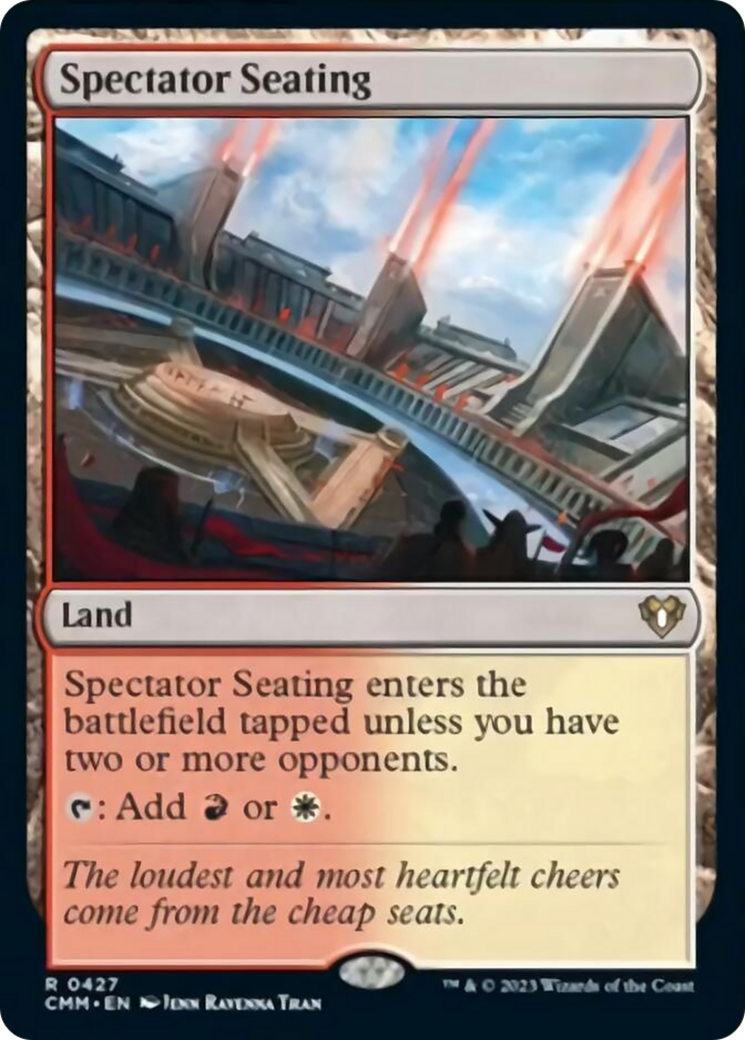 Spectator Seating [Commander Masters] | Webway Games