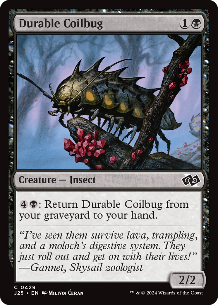 Durable Coilbug [Foundations Jumpstart] | Webway Games