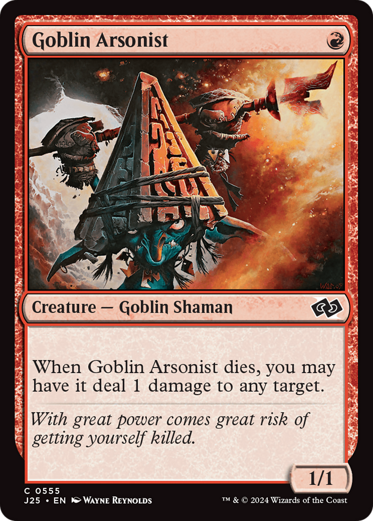 Goblin Arsonist [Foundations Jumpstart] | Webway Games