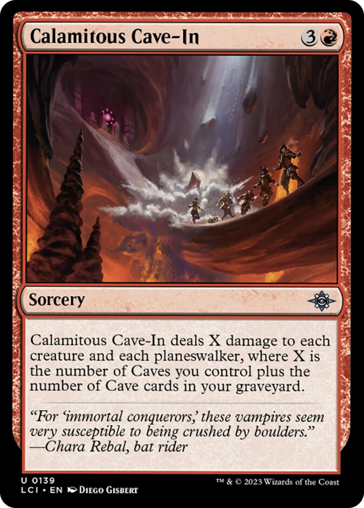 Calamitous Cave-In [The Lost Caverns of Ixalan] | Webway Games