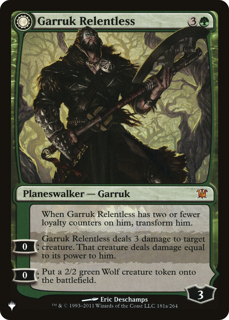 Garruk Relentless // Garruk, the Veil-Cursed [Secret Lair: From Cute to Brute] | Webway Games