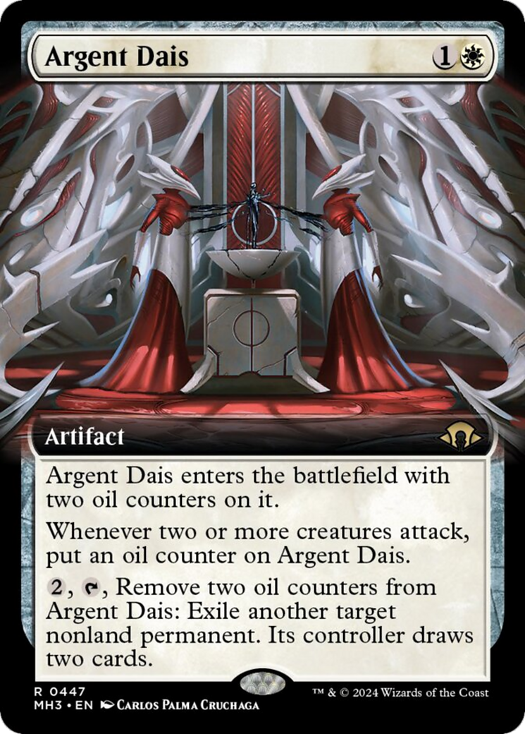 Argent Dais (Extended Art) [Modern Horizons 3] | Webway Games