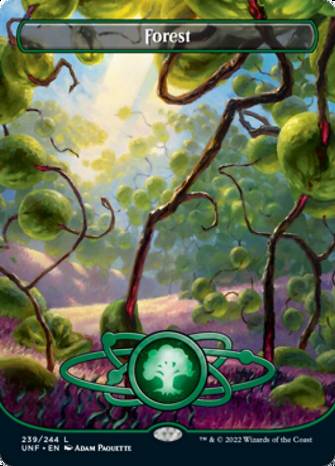 Forest (239) (Planetary Space-ic Land) [Unfinity] | Webway Games
