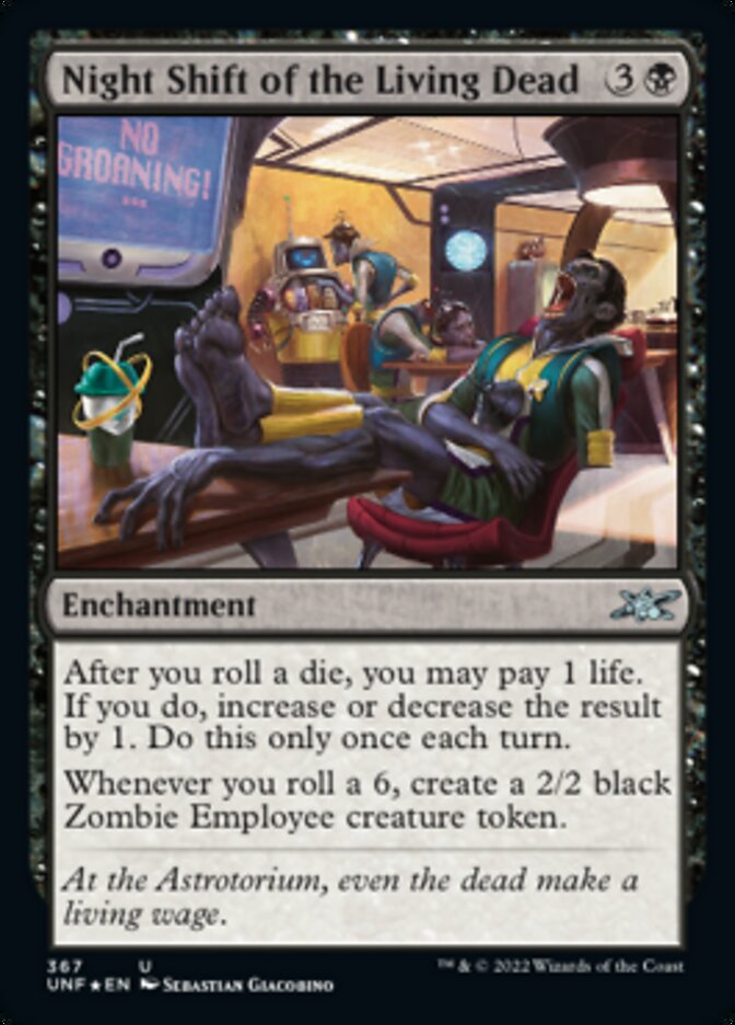 Night Shift of the Living Dead (Galaxy Foil) [Unfinity] | Webway Games