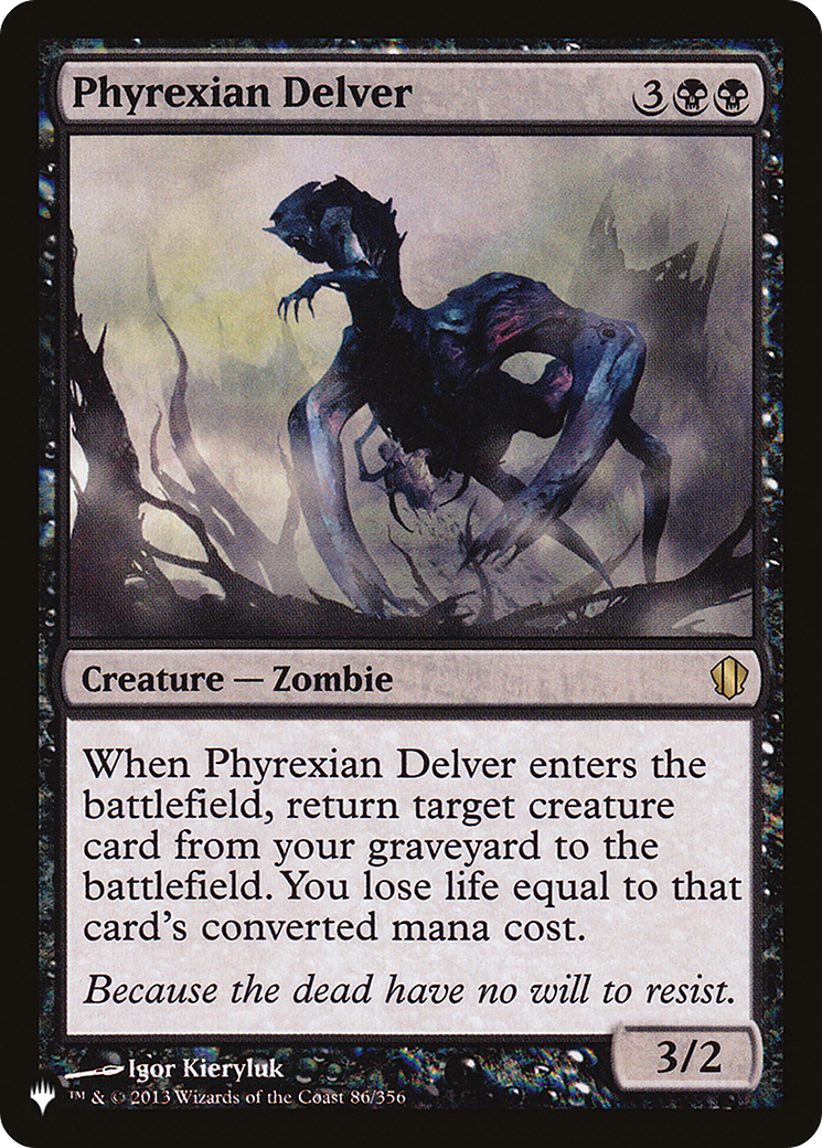 Phyrexian Delver [The List] | Webway Games