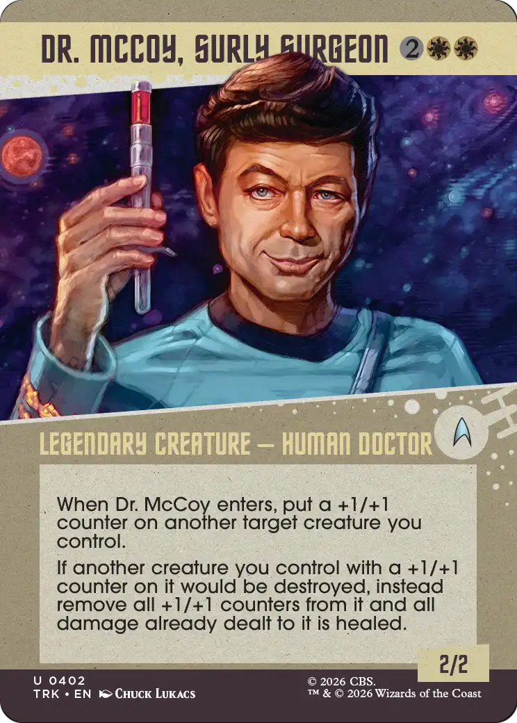 Dr. McCoy, Surly Surgeon (Showcase) [Star Trek] | Webway Games