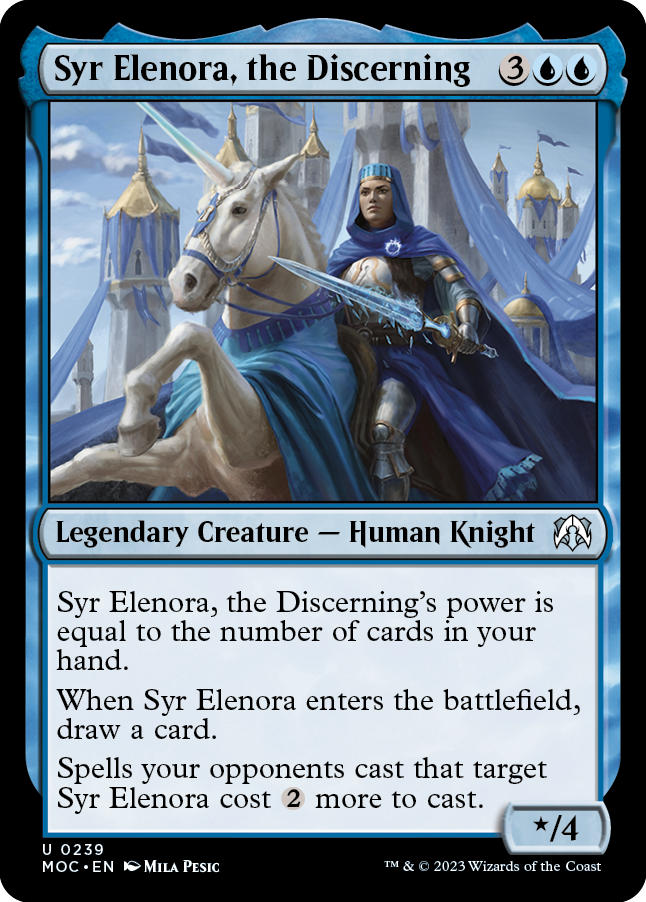 Syr Elenora, the Discerning [March of the Machine Commander] | Webway Games