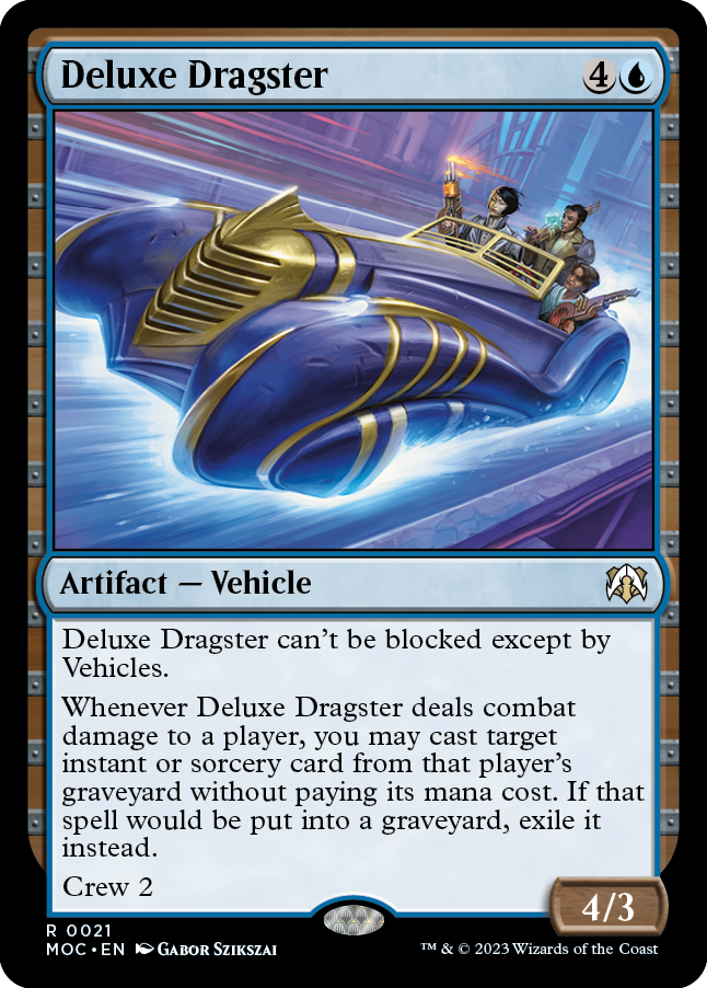Deluxe Dragster [March of the Machine Commander] | Webway Games