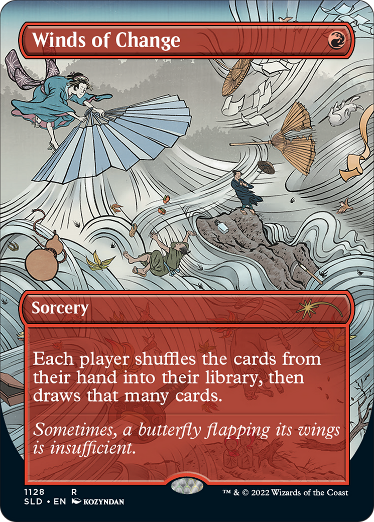 Winds of Change (Borderless) [Secret Lair Drop Series] | Webway Games