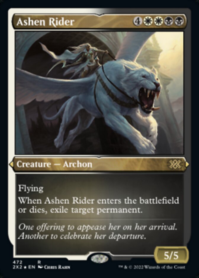 Ashen Rider (Foil Etched) [Double Masters 2022] | Webway Games