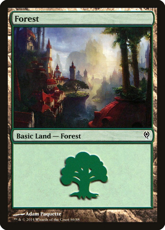 Forest (86) [Duel Decks: Jace vs. Vraska] | Webway Games