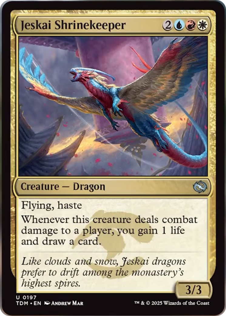 Jeskai Shrinekeeper [Tarkir: Dragonstorm] | Webway Games