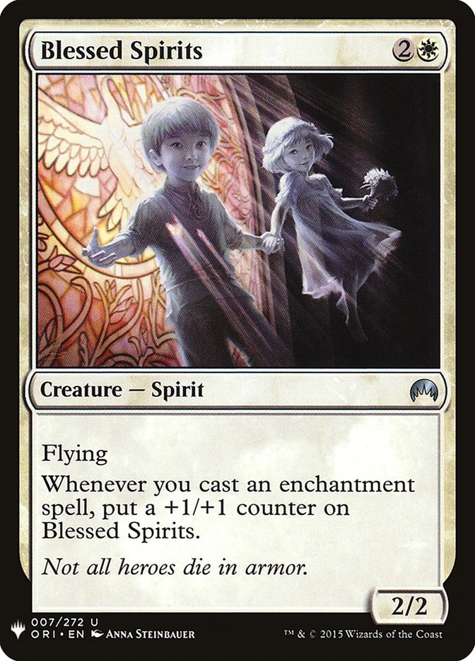 Blessed Spirits [Mystery Booster] | Webway Games
