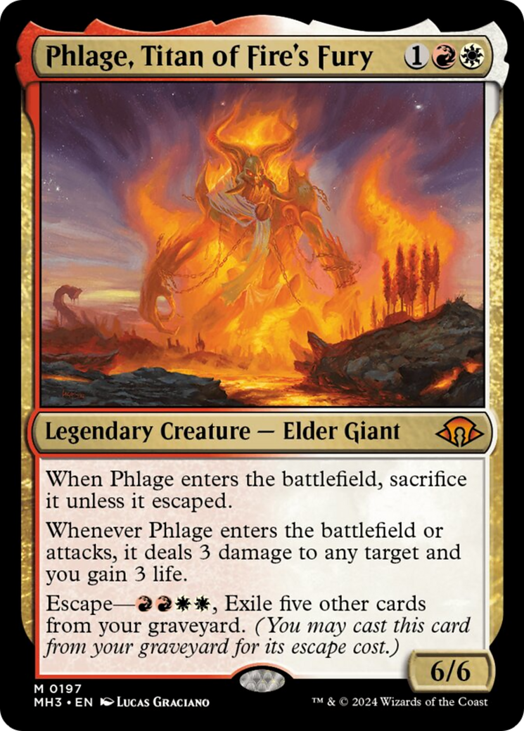 Phlage, Titan of Fire's Fury [Modern Horizons 3] | Webway Games