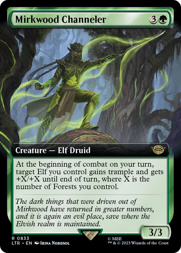 Mirkwood Channeler (Extended Art) [The Lord of the Rings: Tales of Middle-Earth] | Webway Games