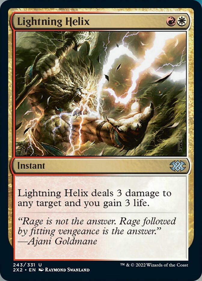 Lightning Helix [Double Masters 2022] | Webway Games