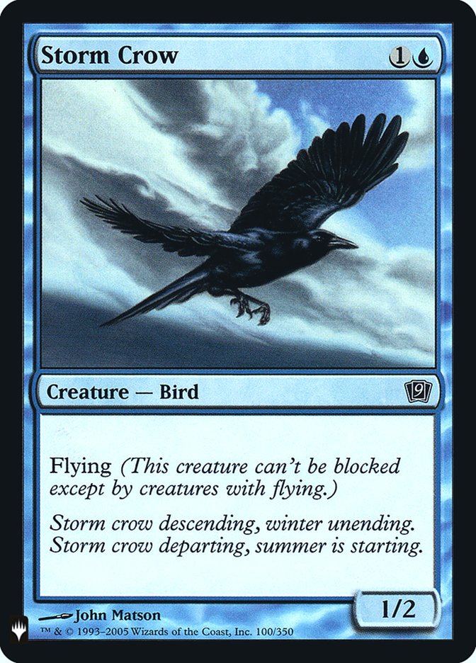 Storm Crow [Mystery Booster] | Webway Games