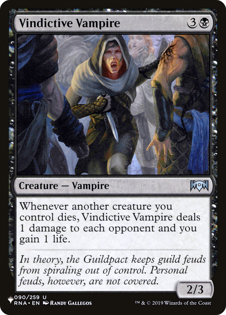 Vindictive Vampire [The List] | Webway Games