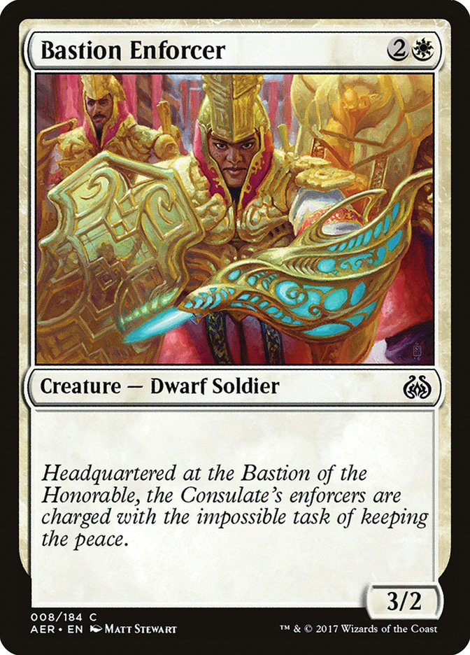Bastion Enforcer [Aether Revolt] | Webway Games