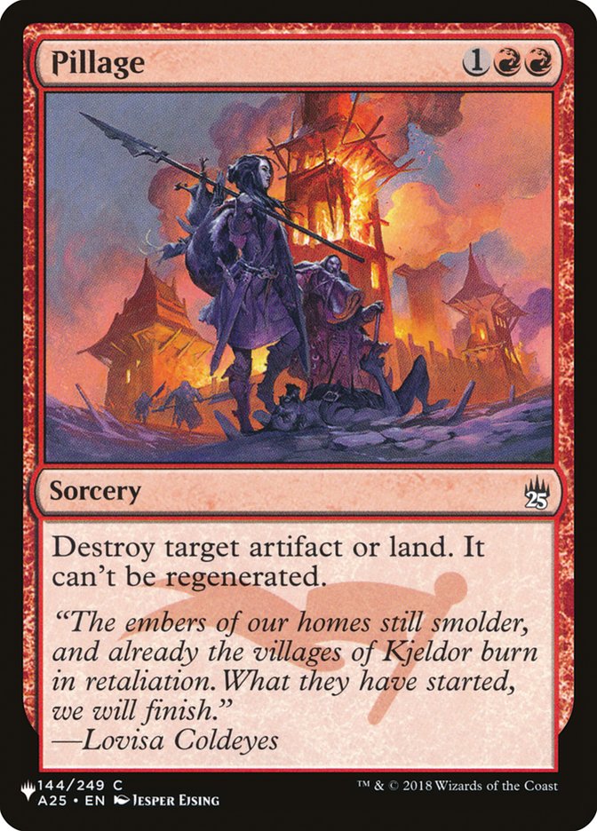 Pillage [The List] | Webway Games