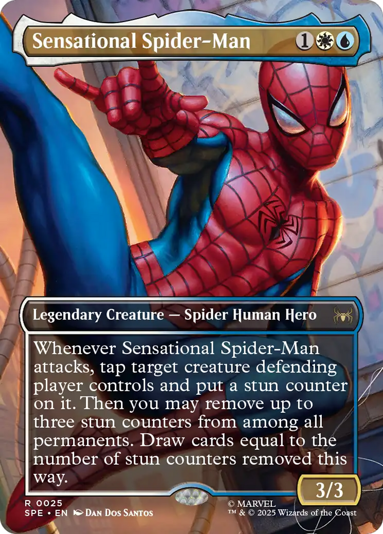 Sensational Spider-Man (Borderless) [Marvel's Spider-Man: Eternal-Legal] | Webway Games