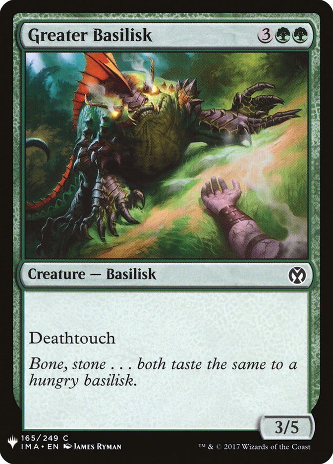 Greater Basilisk [Mystery Booster] | Webway Games