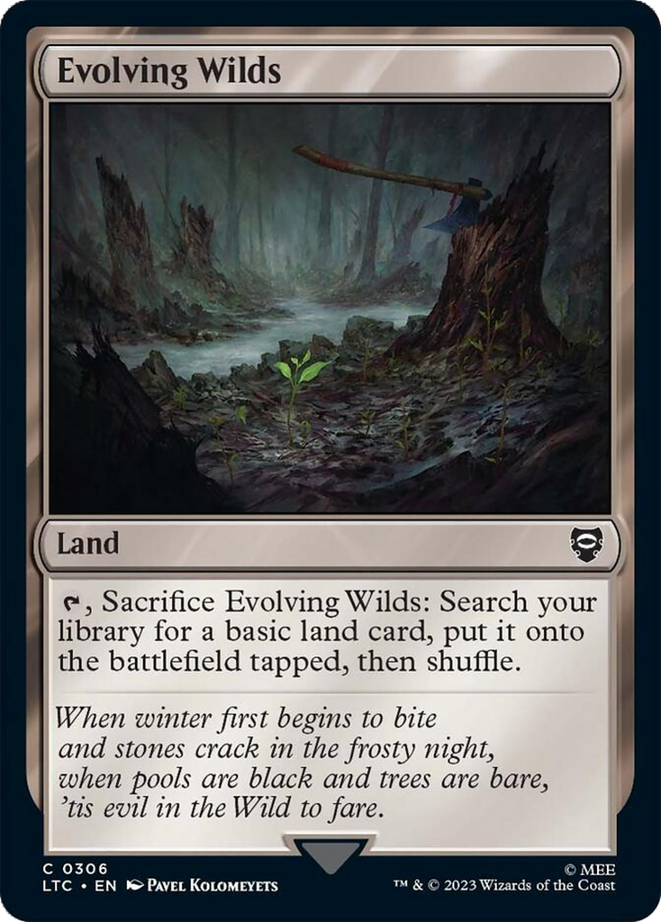 Evolving Wilds [The Lord of the Rings: Tales of Middle-Earth Commander] | Webway Games