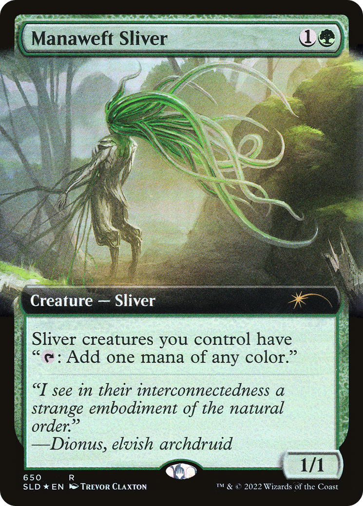 Manaweft Sliver (Extended Art) [Secret Lair Drop Promos] | Webway Games
