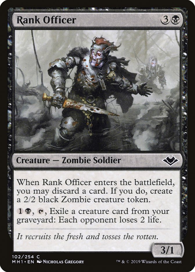 Rank Officer [Modern Horizons] | Webway Games