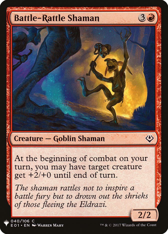 Battle-Rattle Shaman [Mystery Booster] | Webway Games